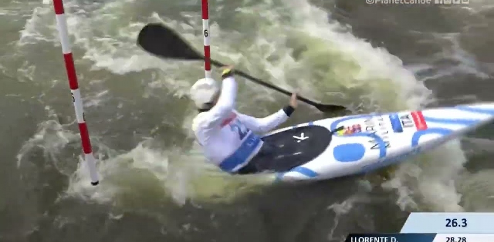 Zeno Ivaldi Italy Semi-final / 2023 ICF Canoe-Kayak Slalom World Cup Prague Czech Republic