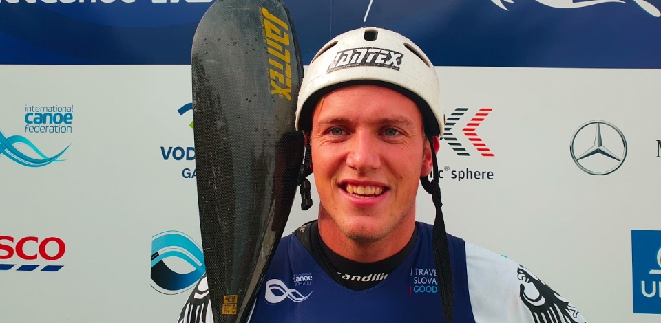 German K1 wildwater paddler Yannic Lemmen