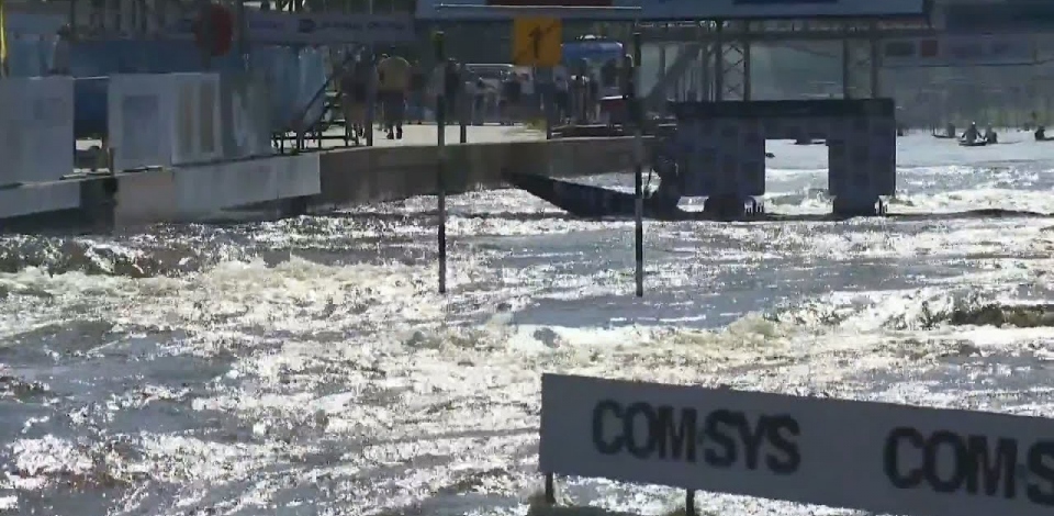 Martina Satkova, CZE, Canoe Slalom Heats / 2024 ICF Canoe Slalom World Cup Prague Czechia