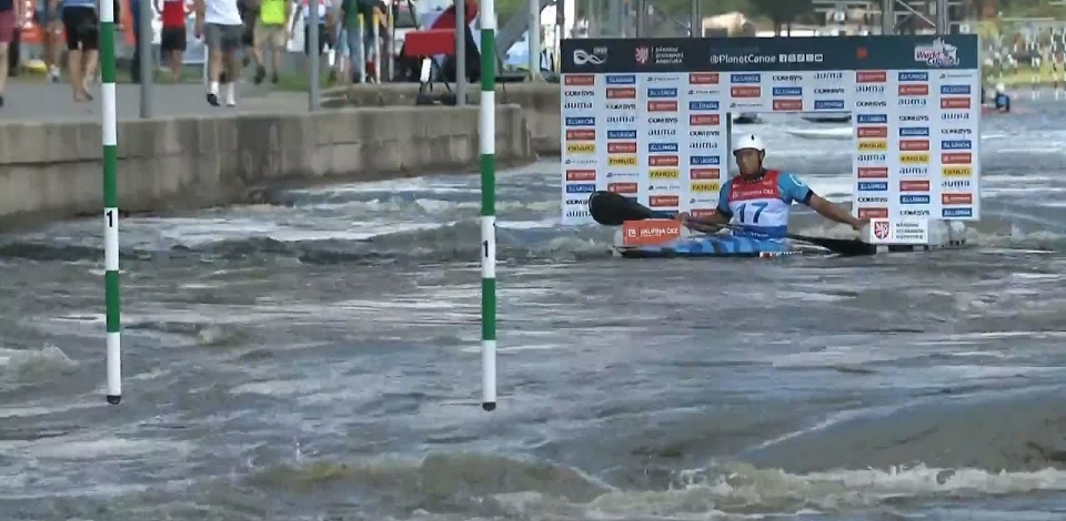 Xin Quan, China, Canoe Slalom, Heats / 2024 ICF Canoe Slalom World Cup Prague Czechia