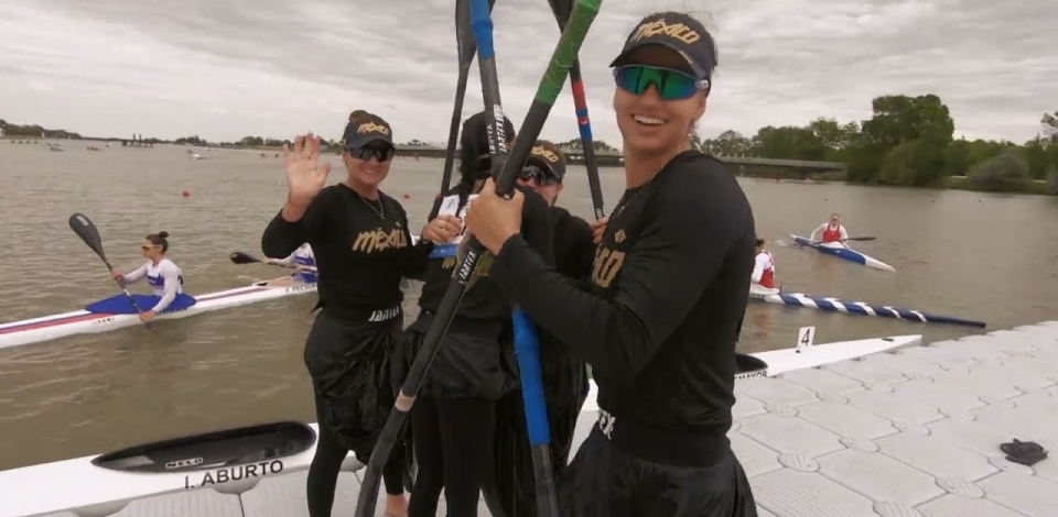 K4 women Mexico Kayak Sprint / Paris 2024 Olympics preparation