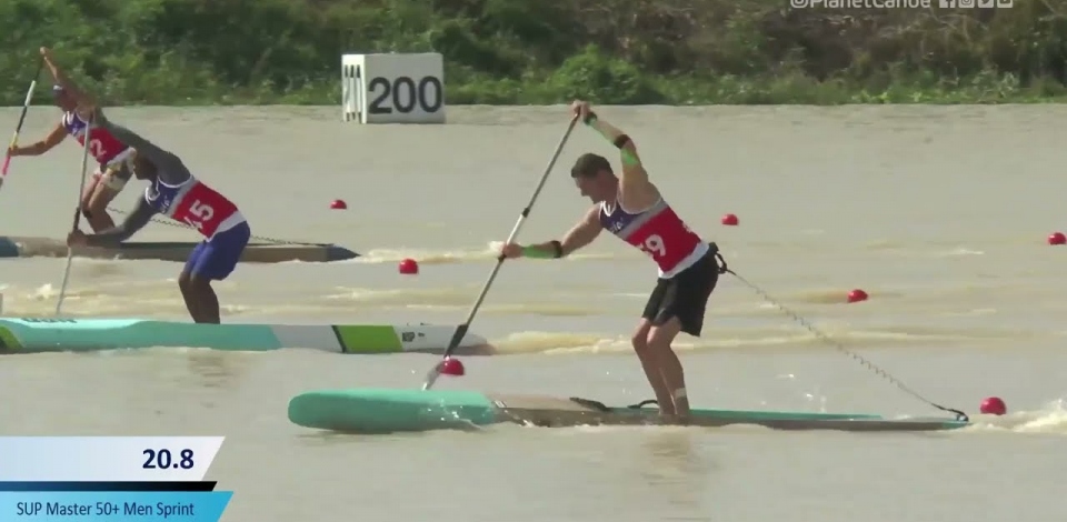 SUP Master 50+ Men's Sprint Semi Final 2 / 2023 ICF Stand Up Paddling (SUP) World Championships