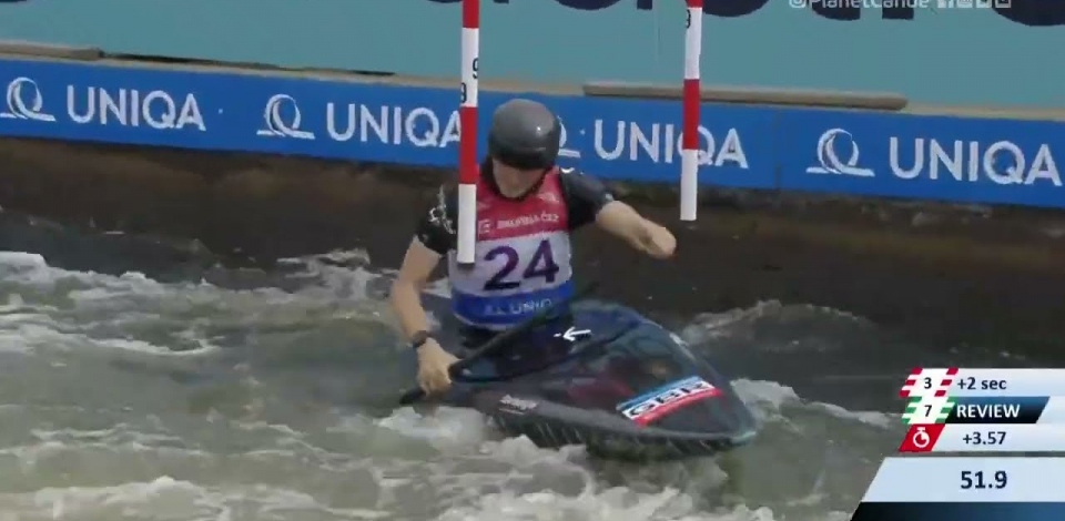 Sophie Ogilvie Great Britain Semi-Final / 2023 ICF Canoe Slalom World Cup Prague Czech Republic
