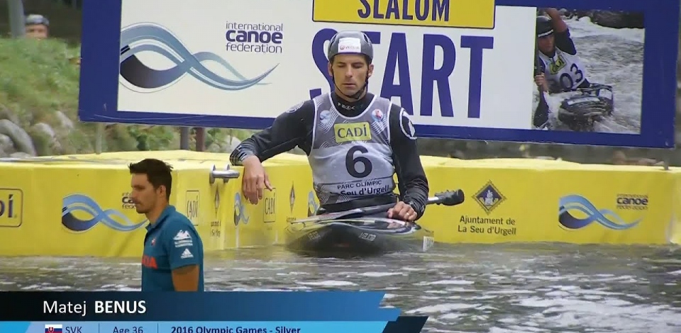 Matej Benus / Canoe Semi-Final / 2024 ICF Canoe Slalom World Cup La Seu Spain