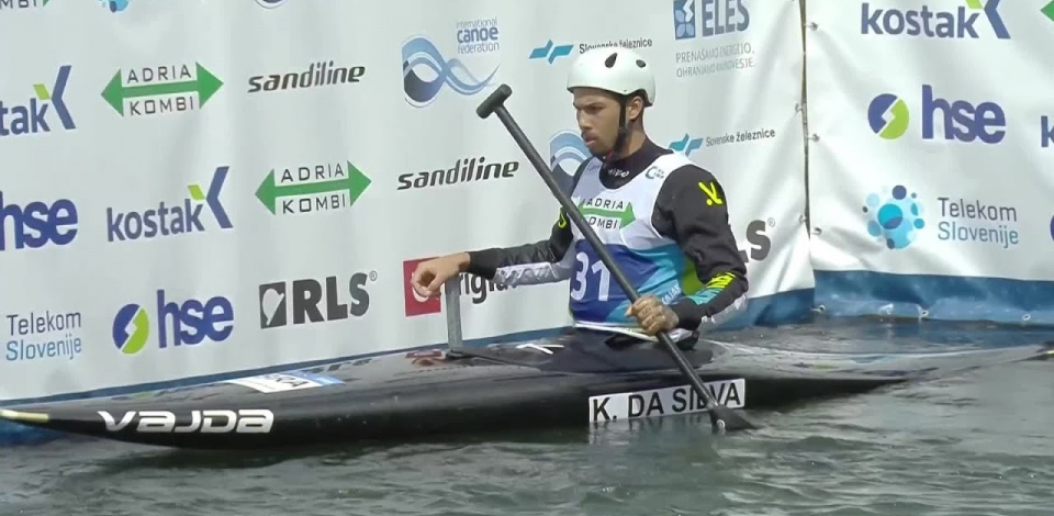 Kaua Da Silva Brazil / 2023 ICF Canoe-Kayak Slalom World Cup Ljubljana Slovenia