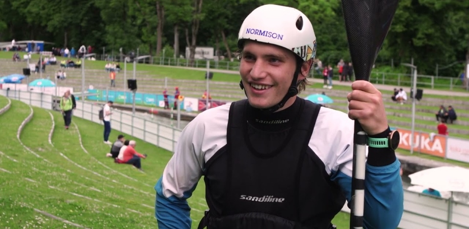 Ziga Lin Hovecar Slovenia Canoe Slalom / Paris 2024 Olympics preparation