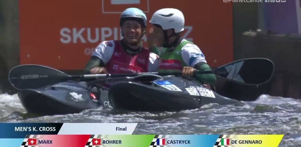 Men’s Final Kayak Cross / 2023 ICF Canoe-Kayak Slalom World Cup Prague Czech Republic