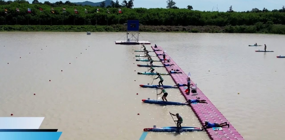Sup Master 40+ Men Sprint Final B / 2023 ICF Stand Up Paddling (SUP) World Championships