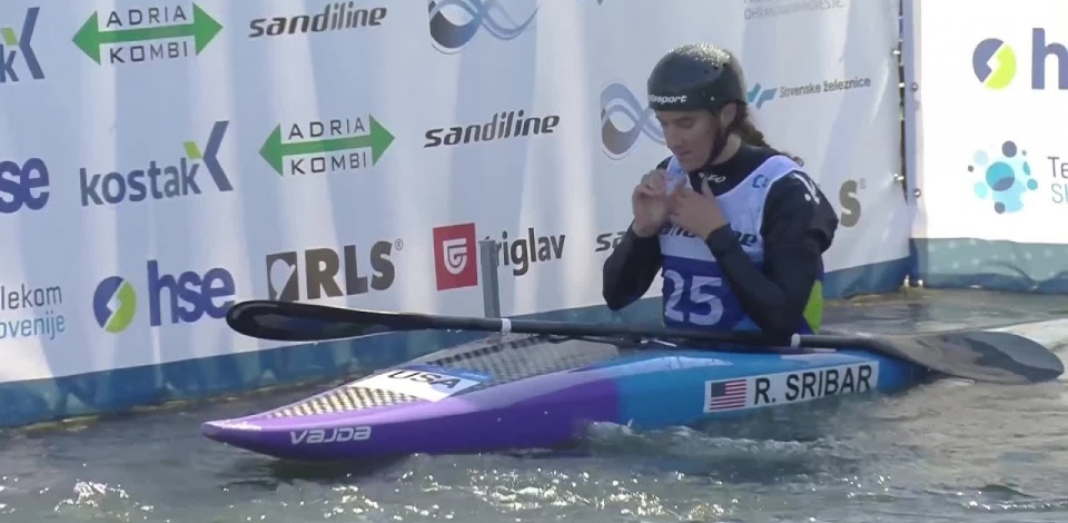 Ria Sribar USA Semi-Final / 2023 ICF Canoe-Kayak Slalom World Cup Ljubljana Slovenia