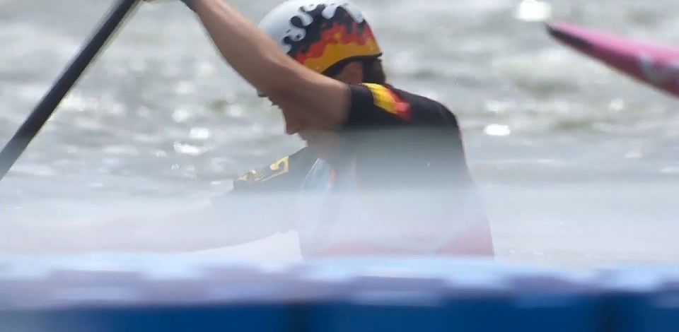 Annkatrin Plochmann, Germany, Kayak Slalom, Semifinals / 2024 ICF Canoe Slalom World Cup Krakow