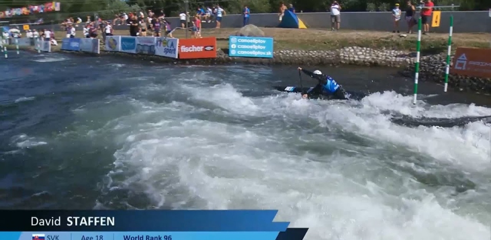 David Staffen, Slovakia / U23 Semi-Final 2024 ICF Canoe-Kayak Slalom Junior & U23 World Championship