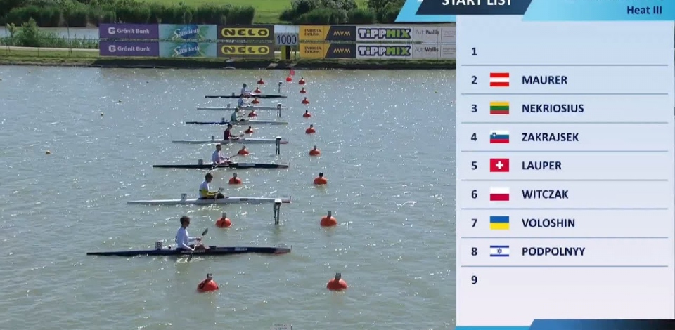 K1 Men 1000m EOQ - Heat III / 2024 Canoe-Kayak Sprint European Ol