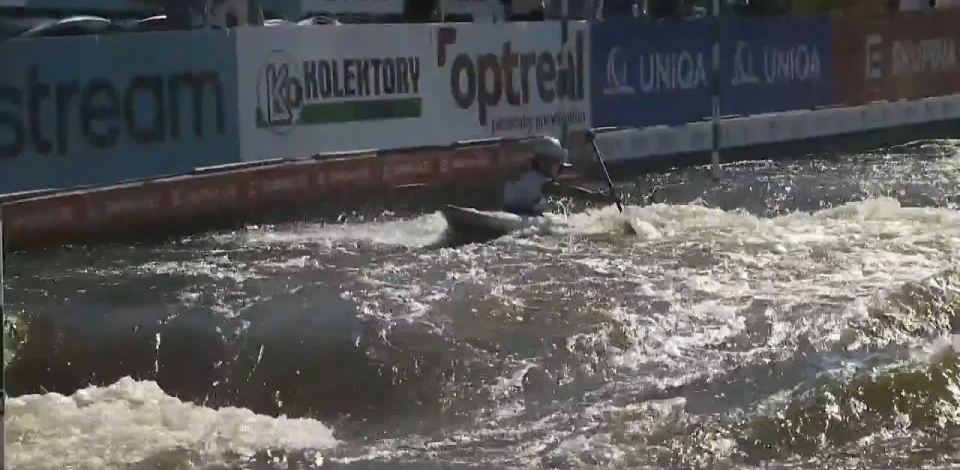 Marta Bertoncelli, Italy, Canoe Slalom Heats / 2024 ICF Canoe Slalom World Cup Prague Czechia