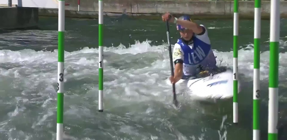 Jessica Fox Australia Semi-Final / 2023 ICF Canoe-Kayak Slalom World Cup Augsburg Germany