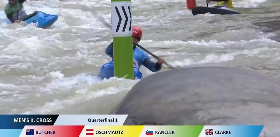 Men Kayak Cross - HIGHLIGHTS / 2024 ICF Canoe Slalom World Cup Augsburg Germany