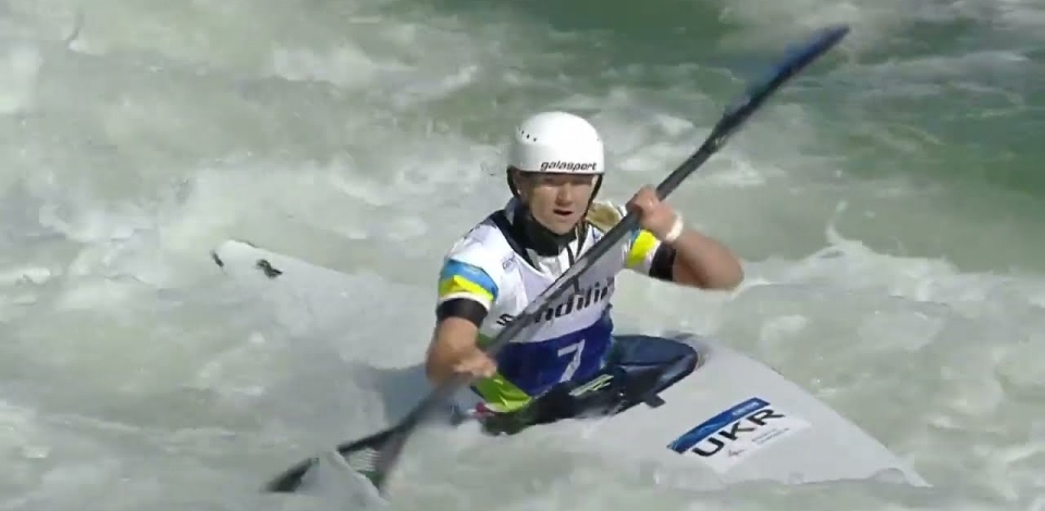 Viktoriia Us Ukraine Semi Final / 2023 ICF Canoe-Kayak Slalom World Cup Ljubljana Slovenia