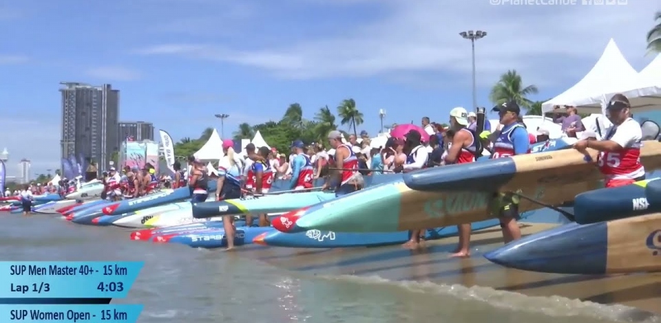 Women's 15km | 40+ Men's 15km | 50+ Men's 10km / 2023 ICF Stand Up Paddling World Championships