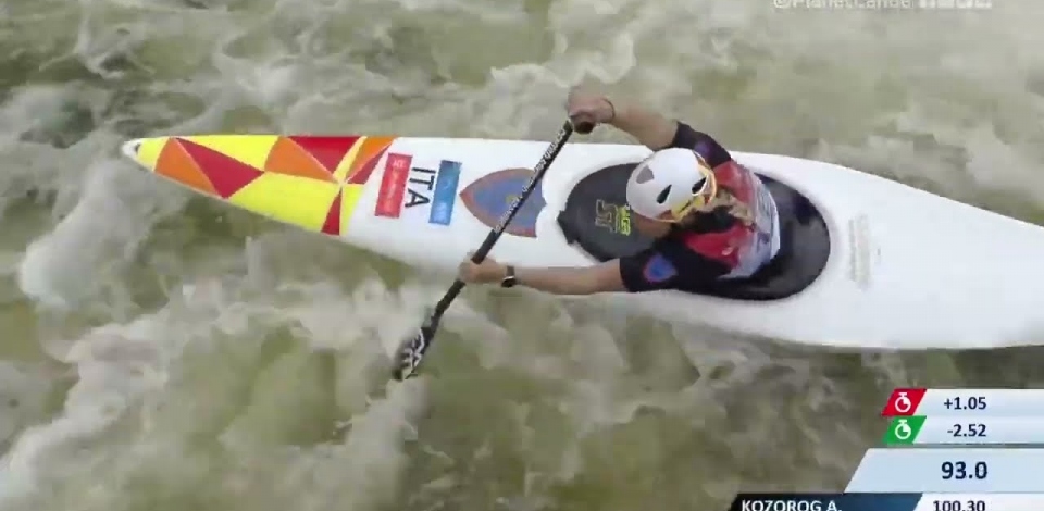 Marta Bertoncelli Italy Semi-Final / 2023 ICF Canoe-Kayak Slalom World Cup Prague Czech Republic