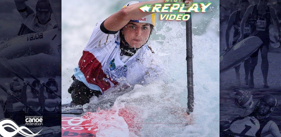 #TBT K1 Women Jessica Fox AUS / 2018 ICF Canoe Slalom World Championships Rio Brazil