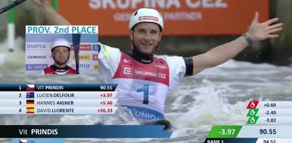 Men's Kayak Final Highlights / 2023 ICF Canoe-Kayak Slalom World Cup Prague Czech Republic