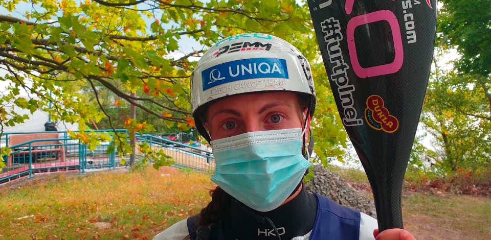 Czech wildwater paddler Martina Satkova