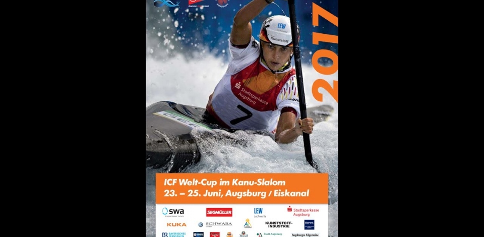 #ICFslalom 2017 Canoe World Cup 2 Augsburg - Sunday afternoon