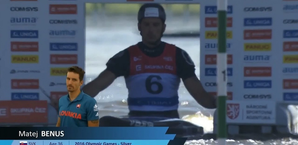Matej Benus, Slovakia, Canoe Slalom Heats / 2024 ICF Canoe Slalom World Cup Prague Czechia