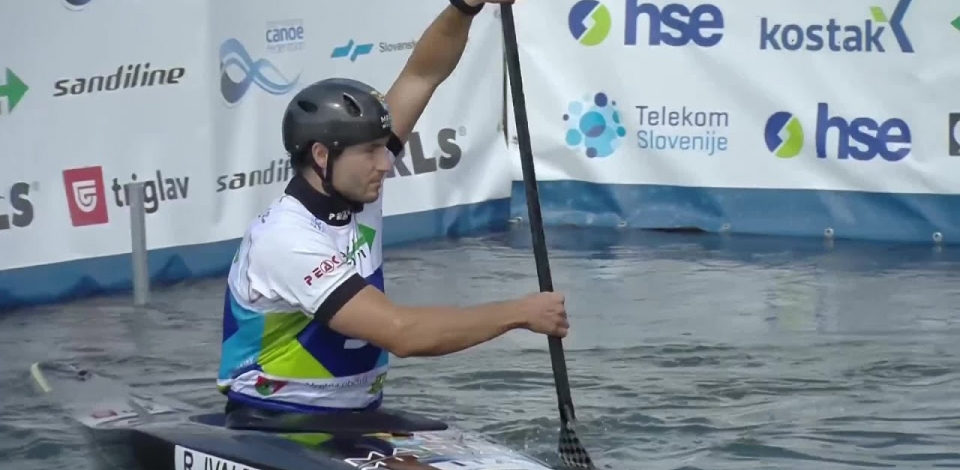 Raffaello Ivaldi Italy / 2023 ICF Canoe-Kayak Slalom World Cup Ljubljana Slovenia