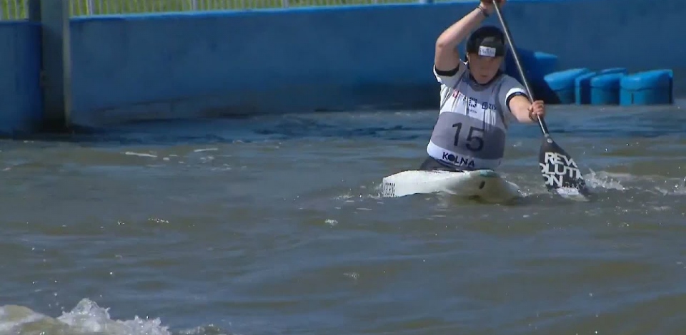 Alja Kozorog, Slovenia, Canoe Slalom Semi Final / 2024 ICF Canoe Slalom World Cup Krakow Poland