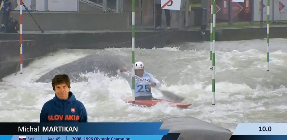 Michal Martikan, Slovakia, Canoe Slalom, Semi Finals / 2024 ICF Canoe Slalom World Cup Augsburg