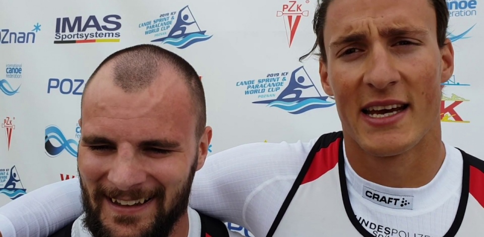 C2 1000m Final Yul Oeltze Peter Kretschmer GER / 2019 ICF Canoe Sprint & Paracanoe World Cup 1