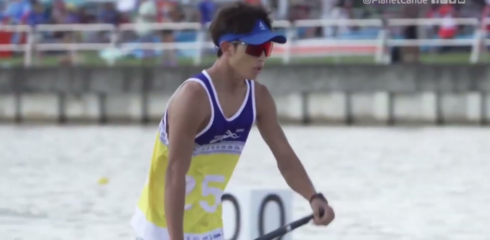 SUP Junior Men's Sprint Heat 2 / 2023 ICF Stand Up Paddling World Championships Pattaya Thailand