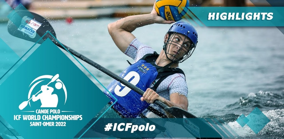 Highlights Day 5 / 2022 ICF Canoe-Kayak Polo World Championships Saint Omer France