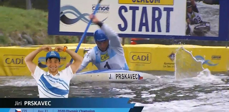 Jiri Prskavec, Czechia - Kayak Final / 2024 ICF Canoe Slalom World Cup