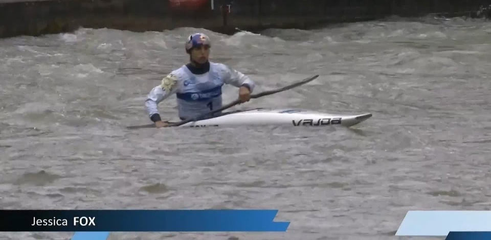 Jessica Fox,  Australia - Women's Kayak Semifinal / 2024 ICF Canoe Slalom World Cup Augsburg Germany