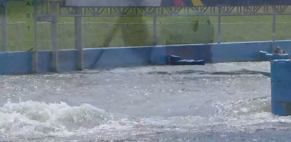Coline Charel, France, Kayak Slalom, Semifinals / 2024 ICF Canoe Slalom World Cup Krakow Poland