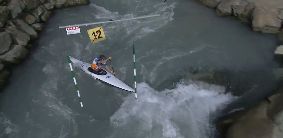 Monica Doria, Andorra - Women's Canoe Semi-Final / 2024 ICF Canoe Slalom World Cup Ivrea Italy