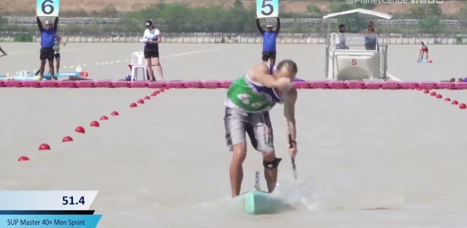 Sup Master 40+ Men Sprint Semi Final 1 / 2023 ICF Stand Up Paddling (SUP) World Championships