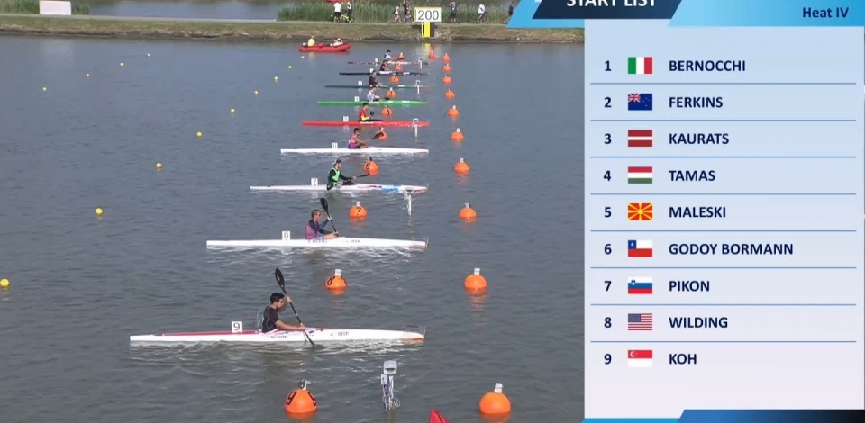 K1 Men 200m - Heat IV / 2024 ICF Canoe-Kayak Sprint World Cup