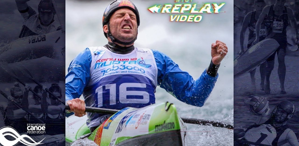 #TBT K1 Men Sprint Nejc Znidarcic SLO / 2018 ICF Wildwater Canoeing World Championships Muota