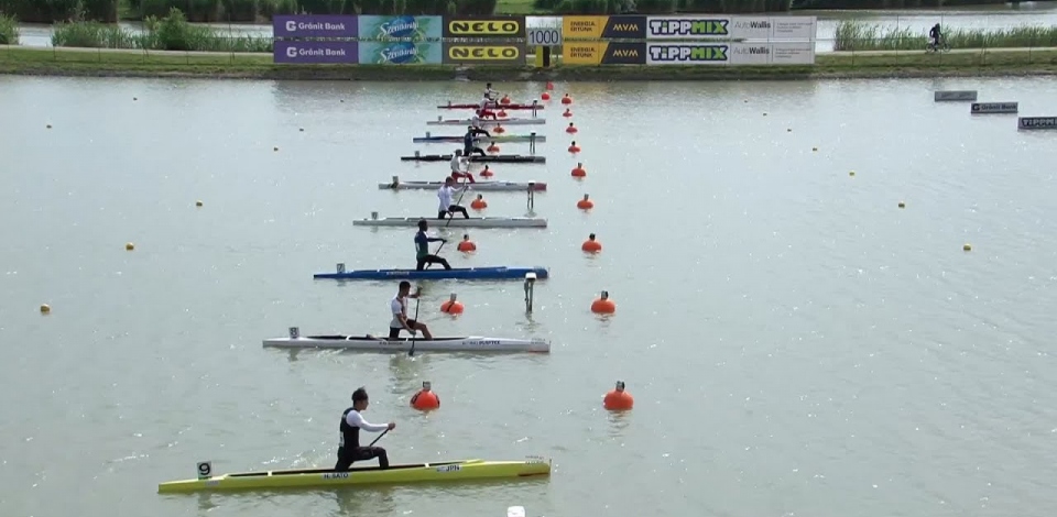C1 Men's 1000m Semi Final 3 / 2024 Canoe-Kayak Sprint European Paris Olympic Qualifier Szeged