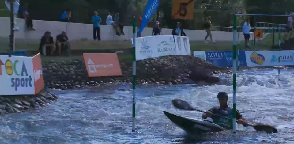 Koppany Racz Hungary U23 Semi-Final 2024 ICF Canoe-Kayak Slalom Junior & U23 World Championships