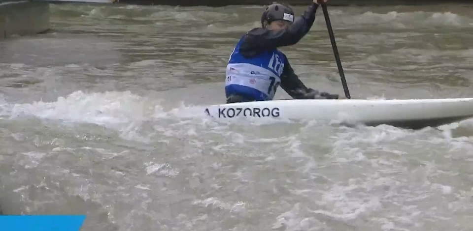 Alja Kozorog, Slovenia, Canoe Slalom, Semi Finals / 2024 ICF Canoe Slalom World Cup Augsburg Germany