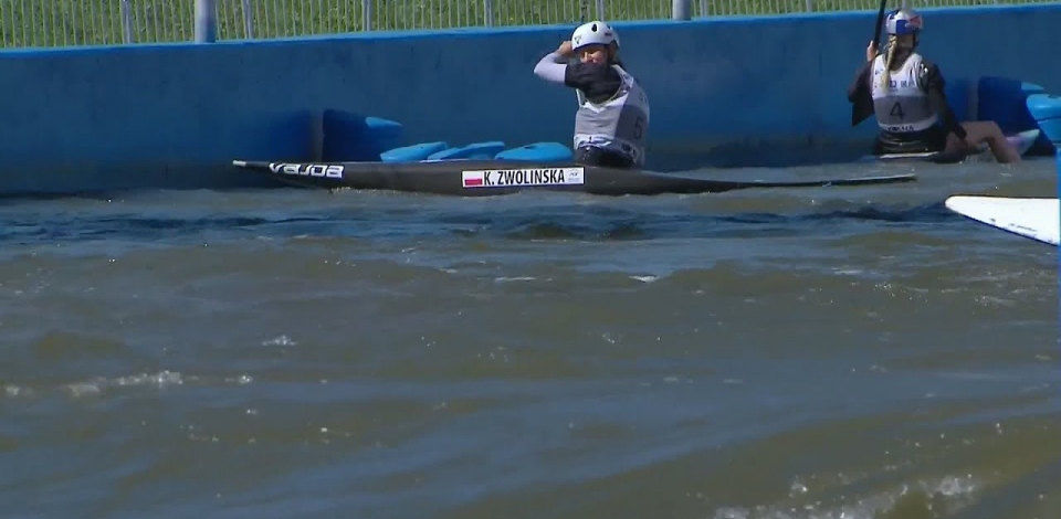 Viktoria Wolffhardt, Austria, Canoe Slalom SemiFinal / 2024 ICF Canoe Slalom World Cup Krakow Poland