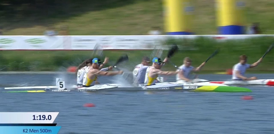 Men's K2 500m Semi Final 1 / 2023 ICF Canoe Sprint World Cup Poznan