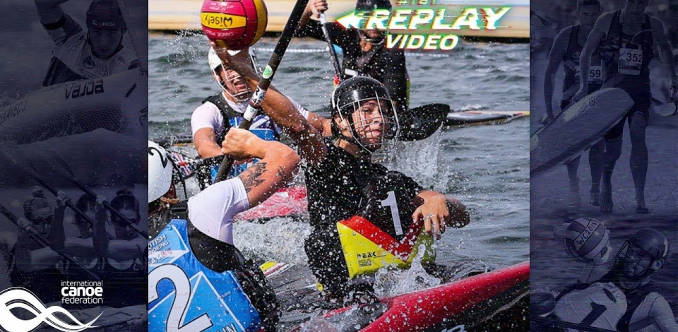#TBT Germany v Great Britain Women's Final / 2018 ICF Canoe Polo World Championships Welland Canada