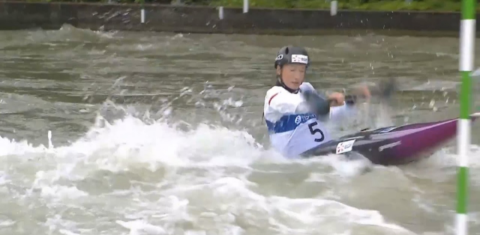 Camille Prigent France Slalom Final / 2024 ICF Canoe Slalom World Cup