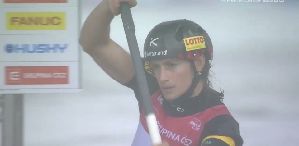 Ricarda Funk Germany Semi-final / 2023 ICF Canoe-Kayak Slalom World Cup Prague Czech Republic