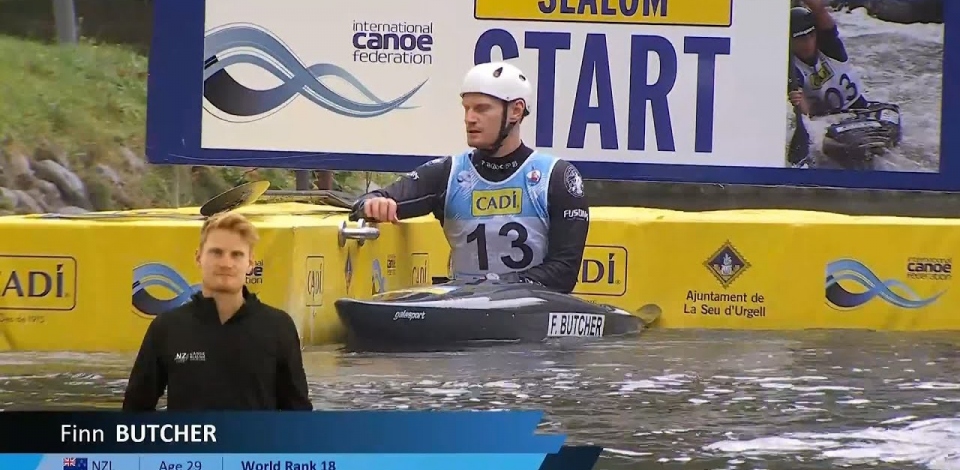 Finn Butcher, New Zealand - Kayak Final / 2024 ICF Canoe Slalom World Cup
