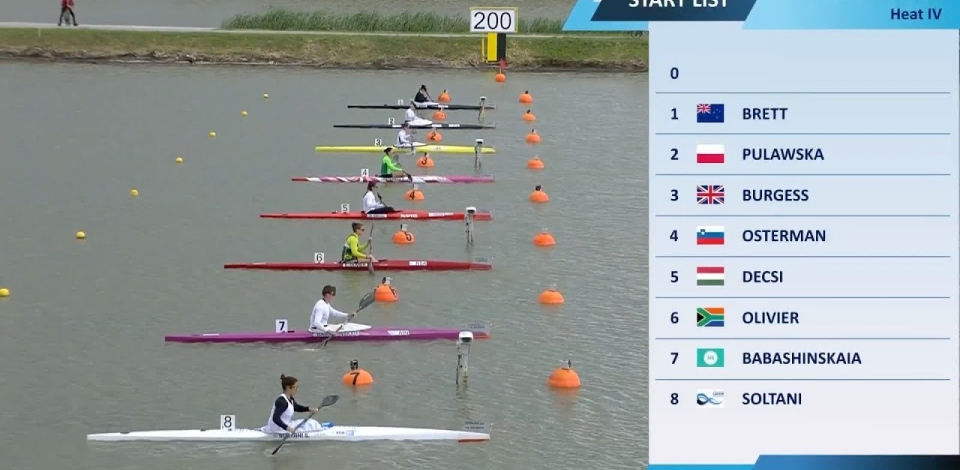 K1 Women's 200m Heat 4 / 2025 ICF Canoe-Kayak Sprint World Cup Szeged Hungary